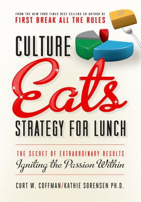 Culture Eats Strategy for Lunch 1940497035 Book Cover