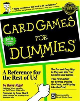 Card Games for Dummies 0764550500 Book Cover