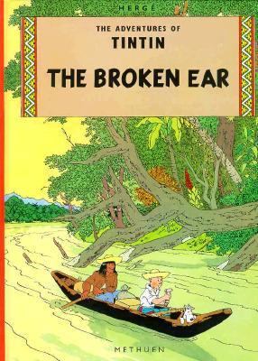 Adventures of Tintin the Broken Ear 0416834507 Book Cover