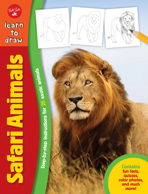 Learn to Draw Safari Animals: Step-By-Step Inst... 1633220931 Book Cover