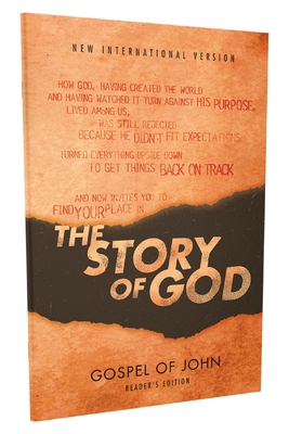 Niv, the Story of God, Gospel of John, Reader's... 0310452643 Book Cover