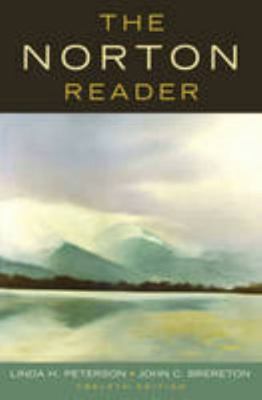 The Norton Reader, Twelfth Edition (Western Car... 0393179176 Book Cover