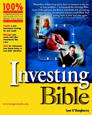 The Investing Bible 0764553801 Book Cover