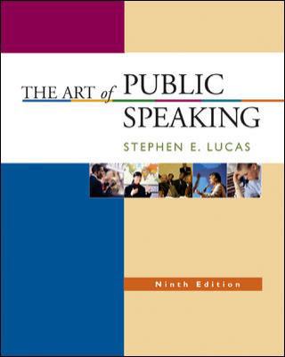 The Art of Public Speaking [With Booklet] 0077217187 Book Cover