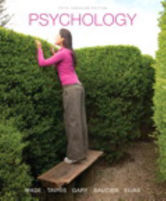 Psychology, Fifth Canadian Edition (5th Edition) 0205960359 Book Cover