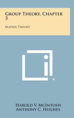 Group Theory, Chapter 3: Matrix Theory 1258641429 Book Cover