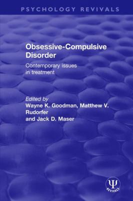 Obsessive-Compulsive Disorder: Contemporary Iss... 1138674788 Book Cover