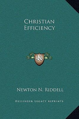 Christian Efficiency 1169180949 Book Cover
