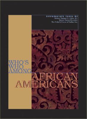 Whos Who Among African Americans 0787676853 Book Cover