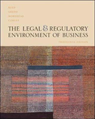 Legal and Regulatory Environment of Business W/... 0073275026 Book Cover