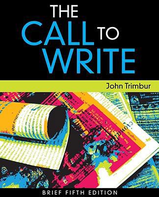 The Call the Write B00JUW7PWU Book Cover