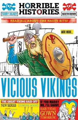 Vicious Vikings (Horrible Histories) 0702312614 Book Cover