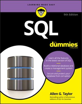 SQL for Dummies 1119527074 Book Cover