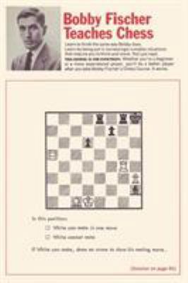 Bobby Fischer Teaches Chess 0923891609 Book Cover