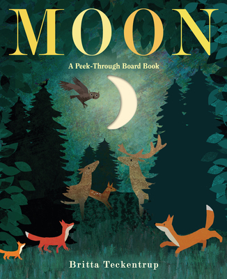 Moon: A Peek-Through Board Book 0593372395 Book Cover