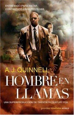 Hombre En Llamas (Spanish Edition) [Spanish] 9500425696 Book Cover