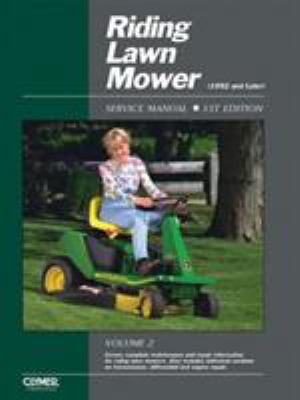 Riding Lawn Mower Service Manual Volume 2 0872888096 Book Cover