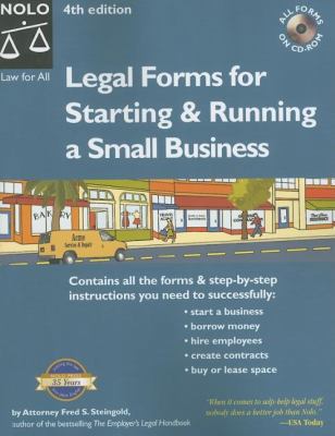 Legal Forms for Starting & Running a Small Busi... 1413304117 Book Cover
