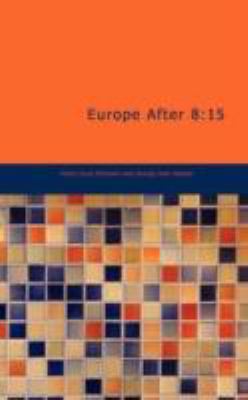 Europe After 8: 15 1434697886 Book Cover