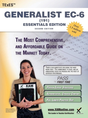 TExES Generalist Ec-6 (191) Essentials Edition ... 1607873311 Book Cover
