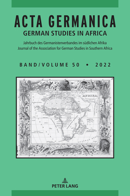ACTA Germanica: German Studies in Africa [German] 3631894600 Book Cover