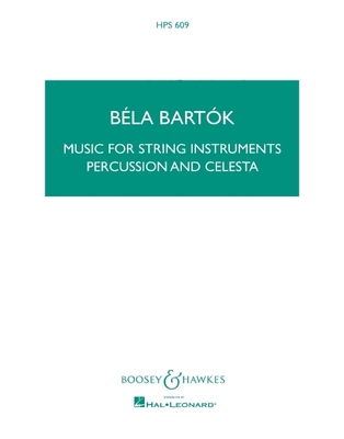 Music for String Instruments, Percussion and Ce... 1458406547 Book Cover