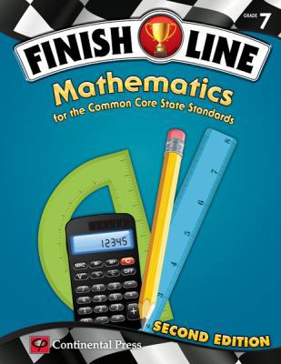 Finish Line Mathematics Common Core Grade 7 2nd... 0845467638 Book Cover