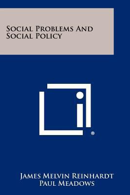 Social Problems And Social Policy 125838633X Book Cover
