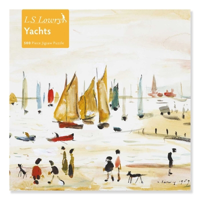 Paperback Adult Jigsaw Puzzle L.S. Lowry: Yachts (500 Pieces): 500-Piece Jigsaw Puzzles Book