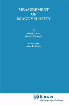 Measurement of Image Velocity 1461366232 Book Cover