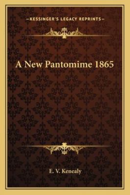 A New Pantomime 1865 1162738642 Book Cover