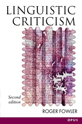 Linguistic Criticism 0192892614 Book Cover
