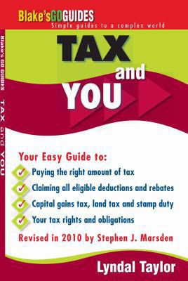 Paperback Blake's Go Guide Tax and You: Blake's Go Guides Book
