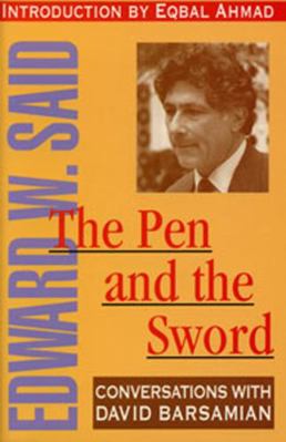 The Pen and the Sword: Conversations with David... 0921284950 Book Cover