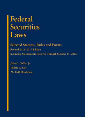 Federal Securities Laws: Selected Statutes, Rul... 1683286839 Book Cover