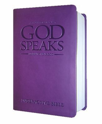 God Speaks Study Bible Purple Imitation Leather... 097786667X Book Cover