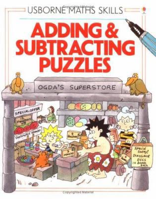 Adding and Subtracting Puzzles 0746010745 Book Cover