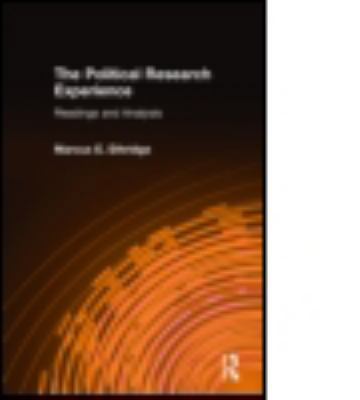 The Political Research Experience: Readings and... 0765607565 Book Cover
