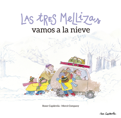 Las Tres Mellizas Vamos a la Nieve [Spanish] 8416012601 Book Cover