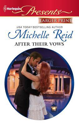 After Their Vows [Large Print] 0373237650 Book Cover