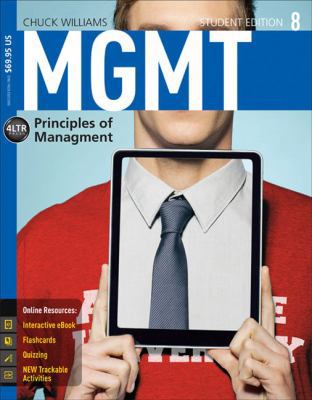 Mgmt8 (with Coursemate, 1 Term (6 Months) Print... 1285867505 Book Cover