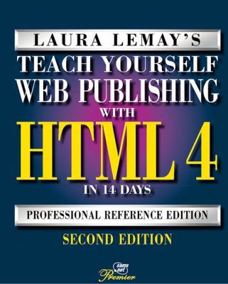 Teach Yourself Web Publishing With Html 4 in 14... 1575213052 Book Cover