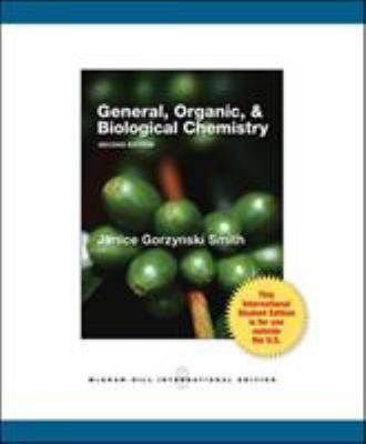 General, Organic, and Biological Chemistry 007131783X Book Cover