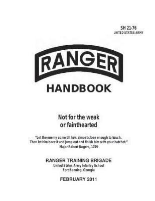 Ranger Handbook: Sh 21-76 By: United States. Army 1530637449 Book Cover