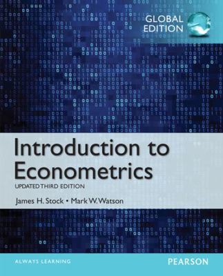 Introduction to Econometrics, Update, Global Ed... 1292071311 Book Cover