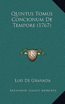 Quintus Tomus Concionum De Tempore (1767) [Latin] 1167142373 Book Cover