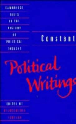 Constant: Political Writings 0521303362 Book Cover