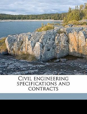 Civil Engineering Specifications and Contracts 1177678373 Book Cover