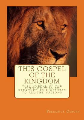 This Gospel of the Kingdom 1985026848 Book Cover