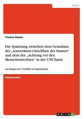 Die Spannung zwischen dem Grundsatz der "souver... [German] 3656734437 Book Cover